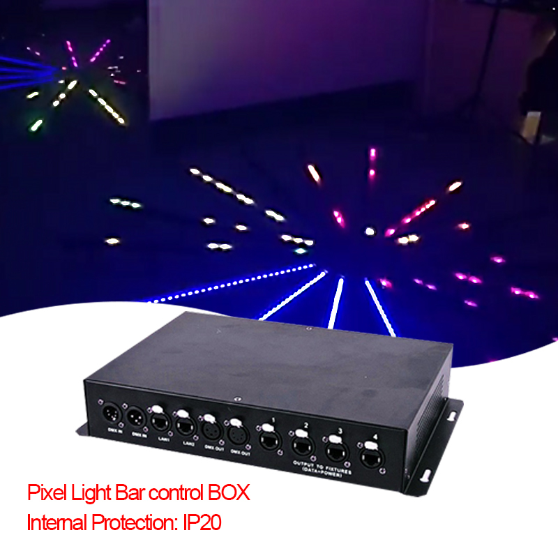 RGB Symphony Pixel Light LED Illusion Strip + Pixel Light Bar Control Box