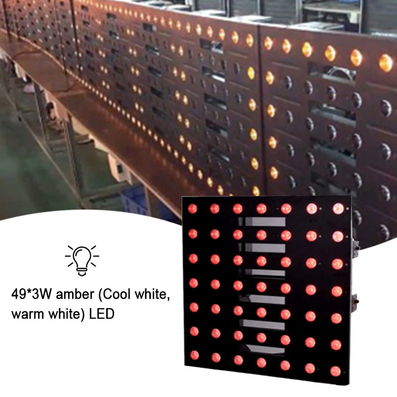 Wedding Club Event LED Matrix Panel Light 49PCS 3W LED Matrix
