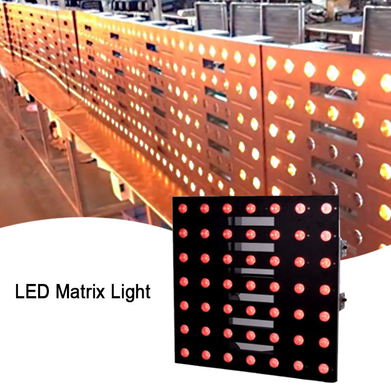 Wedding Club Event LED Matrix Panel Light 49PCS 3W LED Matrix