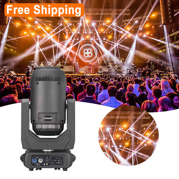 Free Shipping 2pcs 350W 3in1 led moving head light