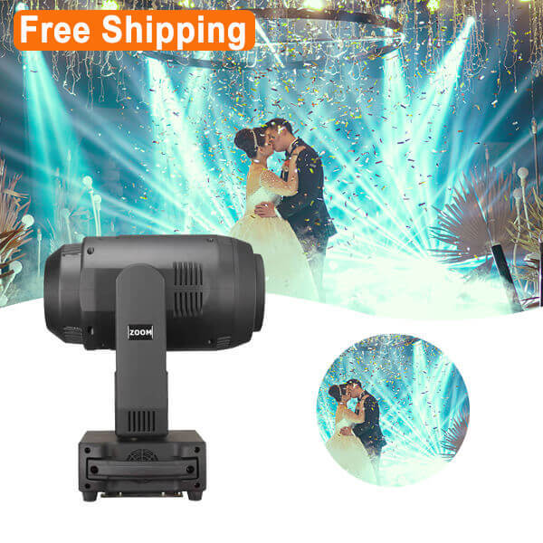 Free Shipping 2pcs 350W 3in1 led moving head light