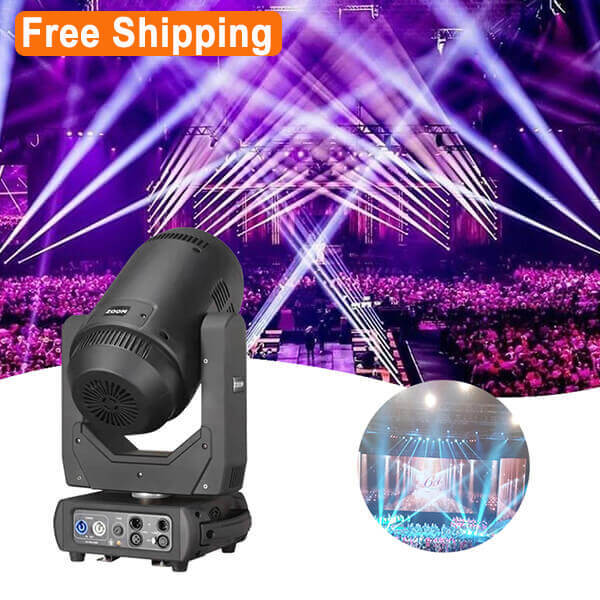 Free Shipping 2pcs 350W 3in1 led moving head light