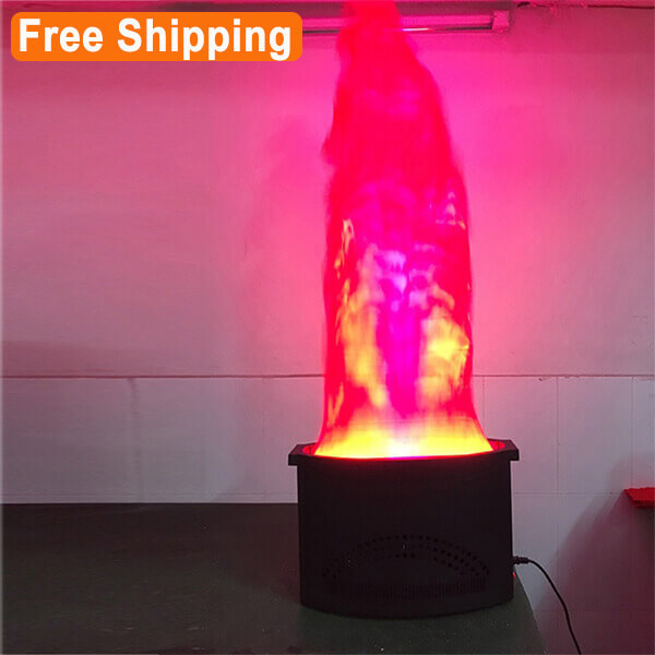 Free Shipping 2 sets led silk fire flame effect light