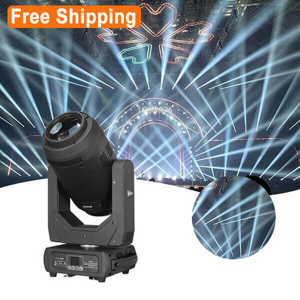 Free Shipping 2pcs 350W 3in1 led moving head light