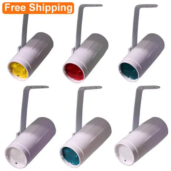 Free shipping 20pcs carton packing/ magnetic battery led pinspot