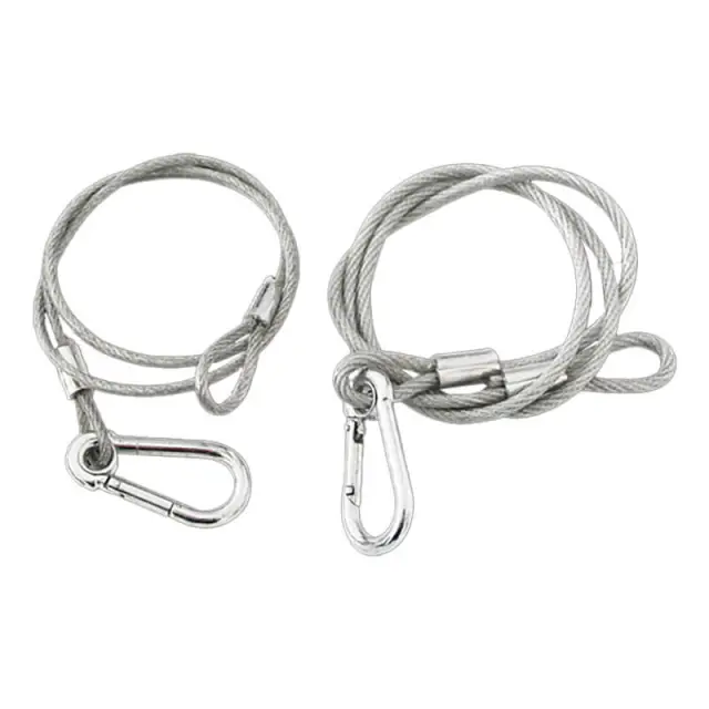 Silver Black Rope Safety Steel Wire Stage Light Stainless Steel Safety ...