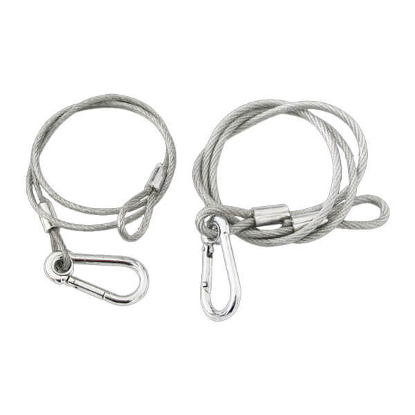 Silver Black Rope Safety Steel Wire Stage Light Stainless Steel Safety Rope Cable