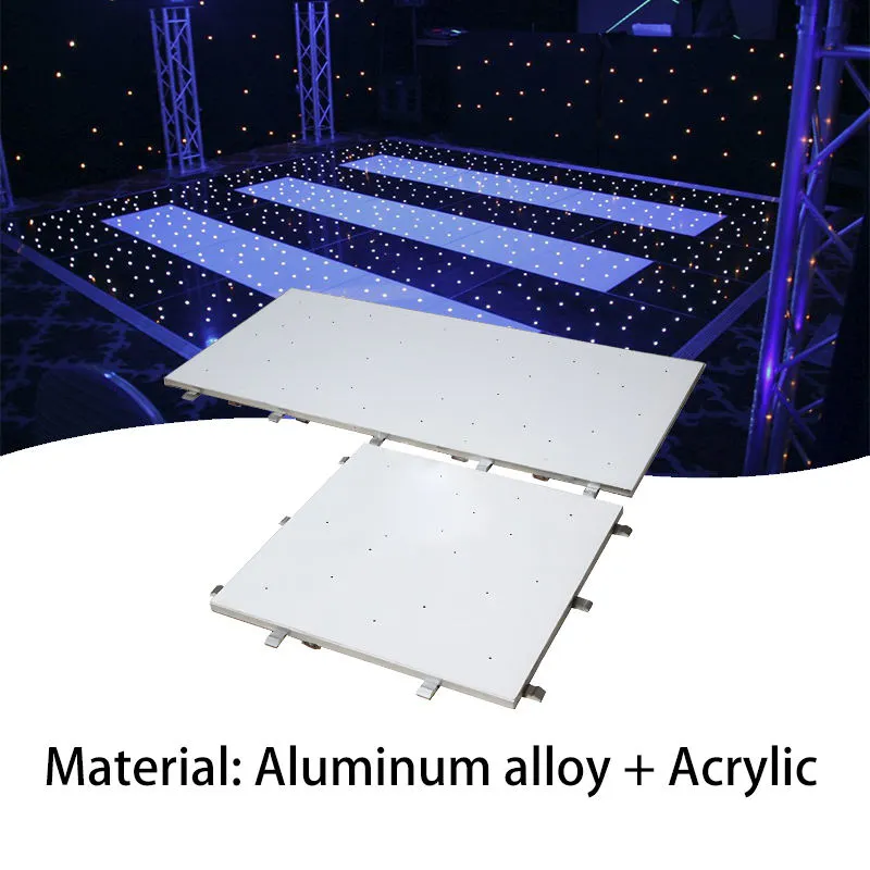 Wedding Stage Equipment Flexible Colorful rainbow LED dance floor Panels