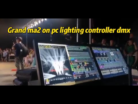 Pro Stage DJ Disco Intelligent RDM DMX Grand MA2 Console Linux MA 2  Lighting Controller Console