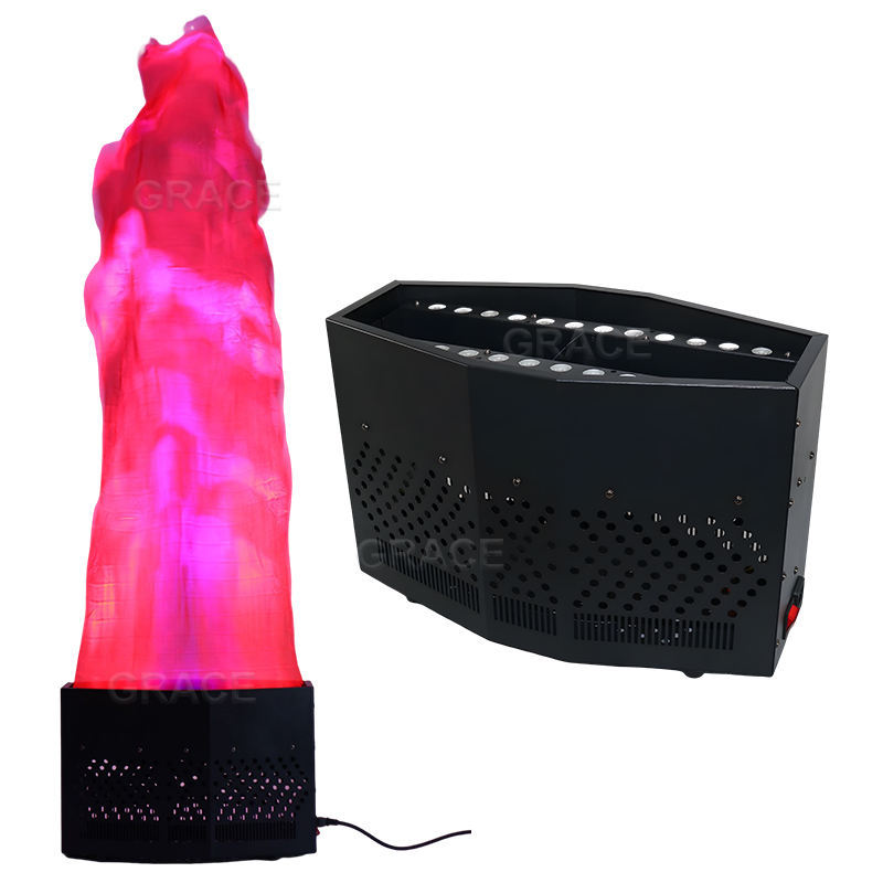 Free Shipping 2 sets led silk fire flame effect light