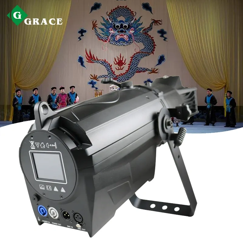 600W Bi-color 2in1 Aluminum LED Profile Spotlight Ellipsoidal