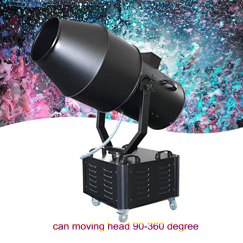 3000w Large Stage Props Jet Foam Machine Moving Head Party Foam Cannon