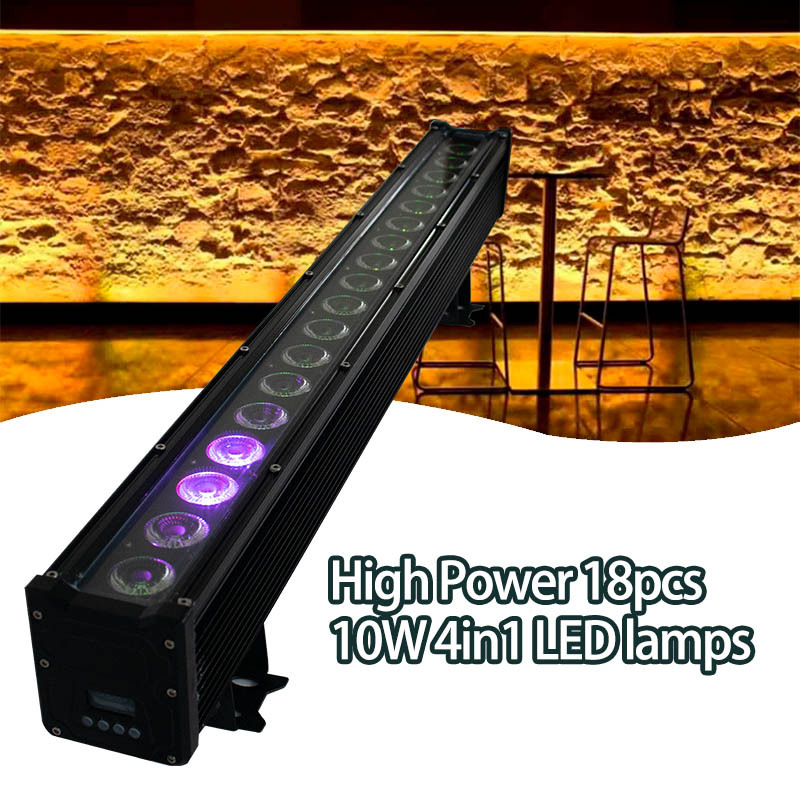 18x10w RGBW 4in1 Outdoor Waterproof Led Wall Washer