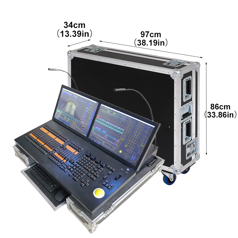 Pro Stage DJ Disco Intelligent RDM DMX Grand MA Console Win7 MA  Lighting Controller Console
