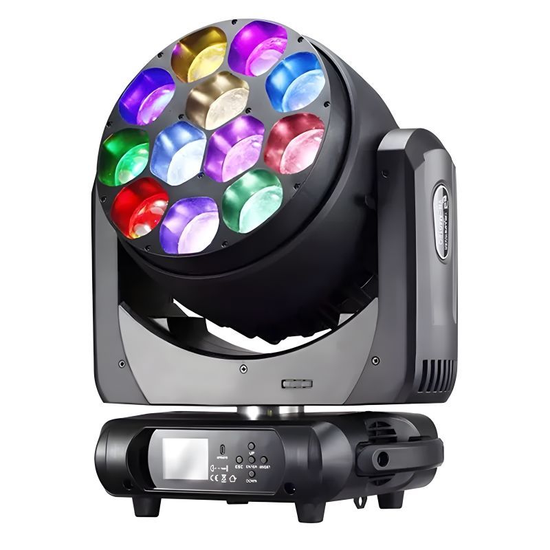 12*40W rgbw 4in1 beam zoom wash Led moving head light