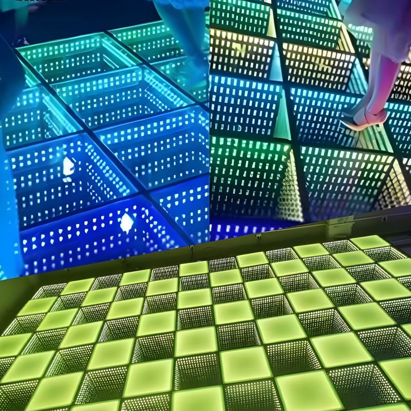 Monoblock 3D Wedding Mirror LED Dance Floor