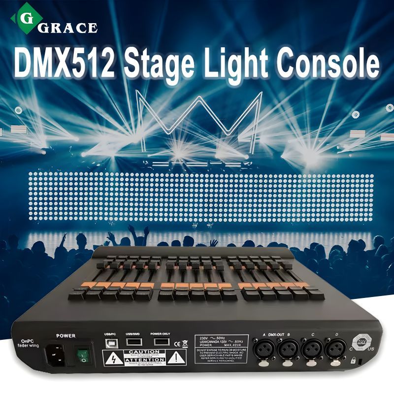 Fader wing DMX512 stage light console MA controller fade wing