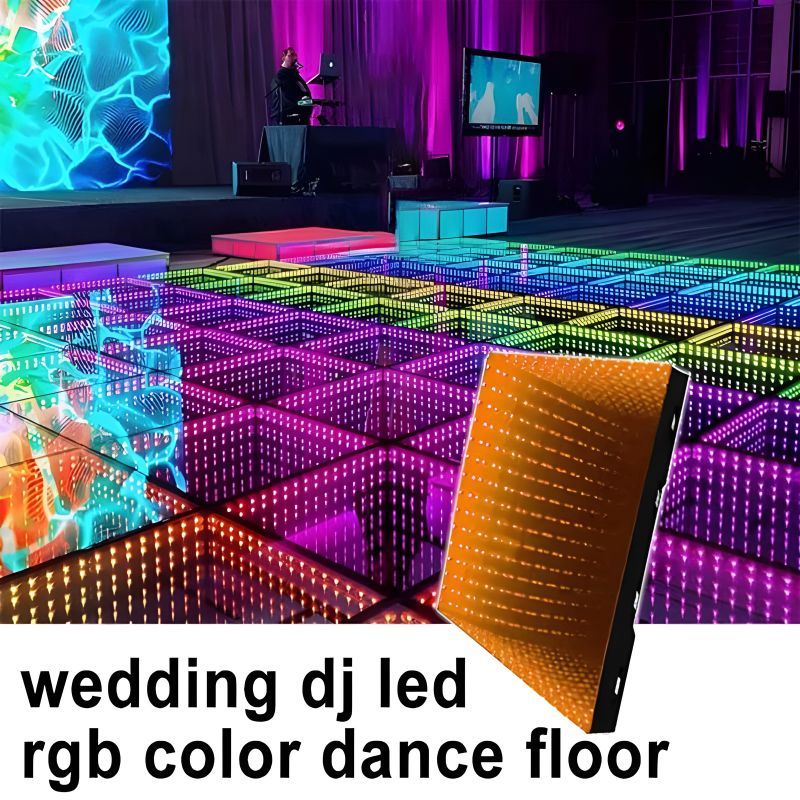 Monoblock Wireless 3D Mirror Magnet LED Dancing Floor