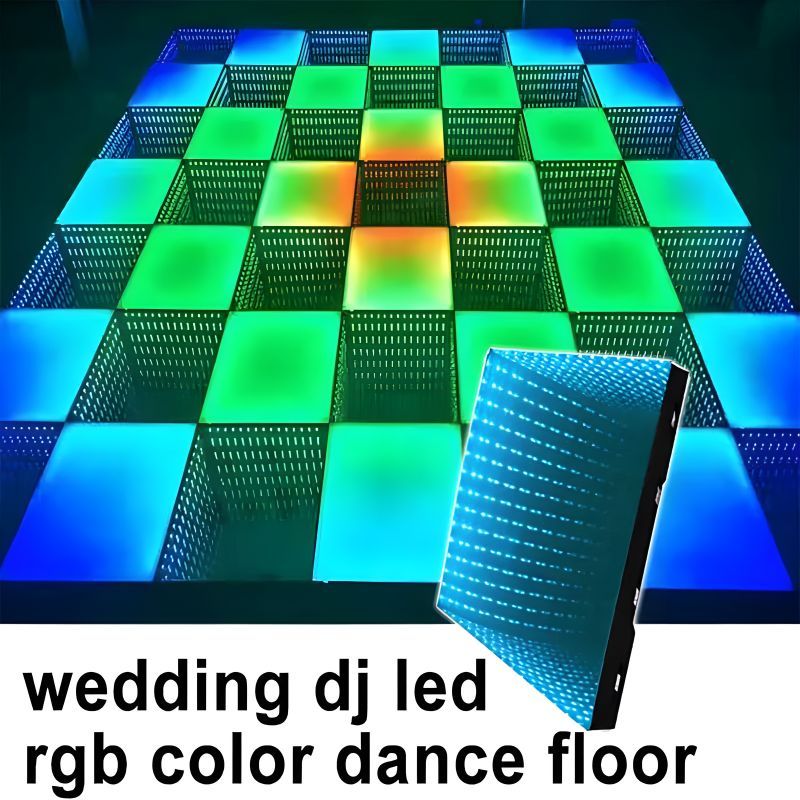 Monoblock Wireless 3D Mirror Magnet LED Dancing Floor