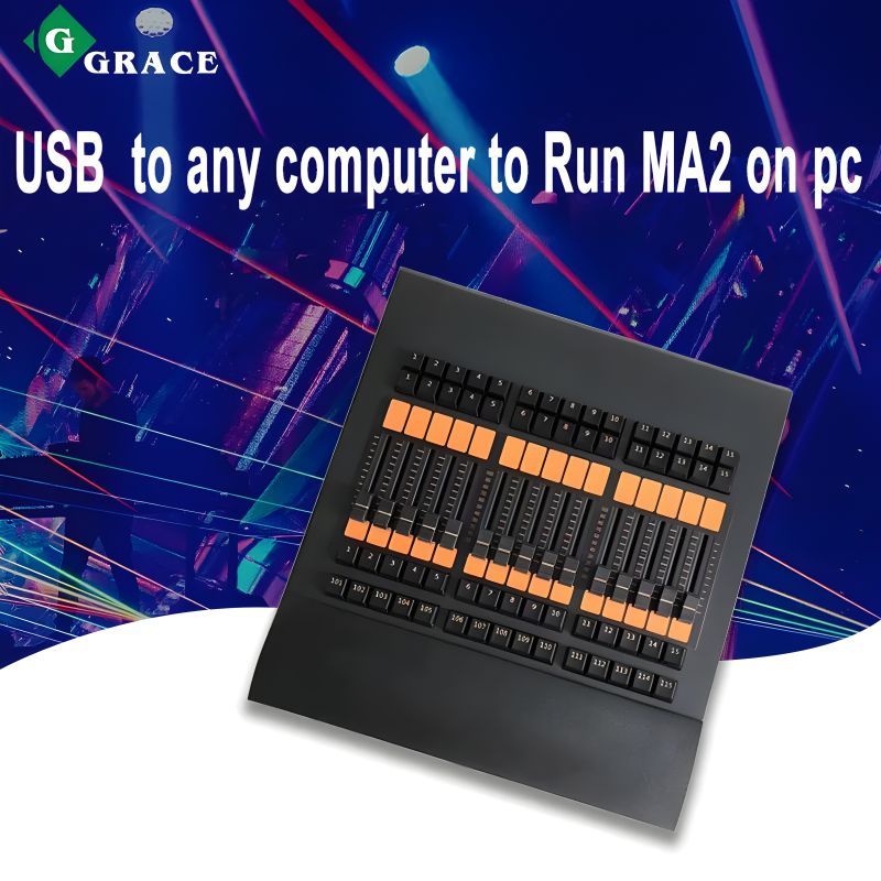 Fader wing DMX512 stage light console MA controller fade wing