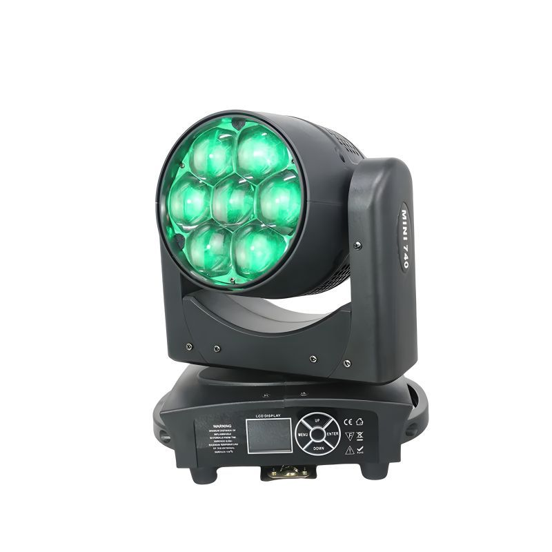 7x40W zoom Led moving head lights