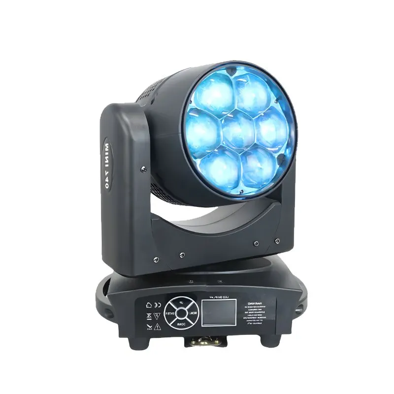 7x40W zoom Led moving head lights