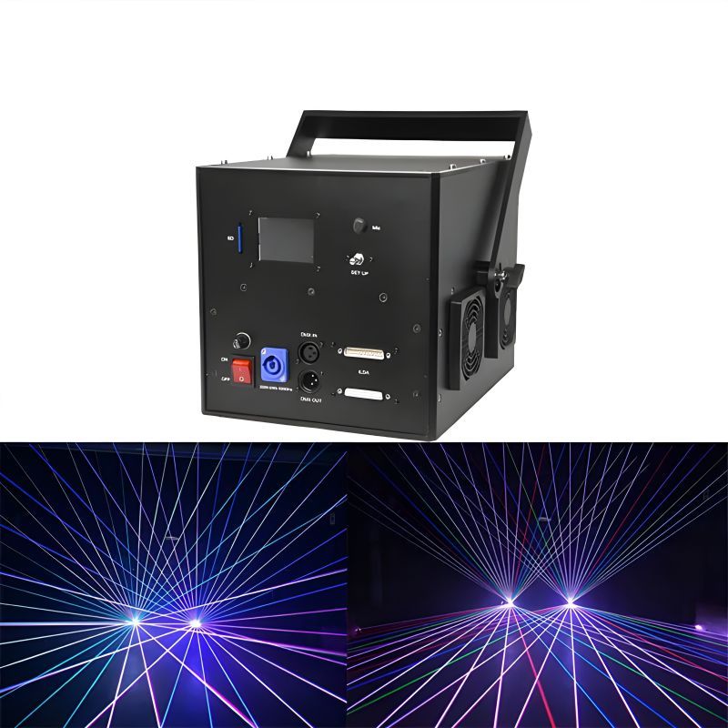 Grace 7W Single Blue Party Laser Beam Disco Projector Stage Lazer Light