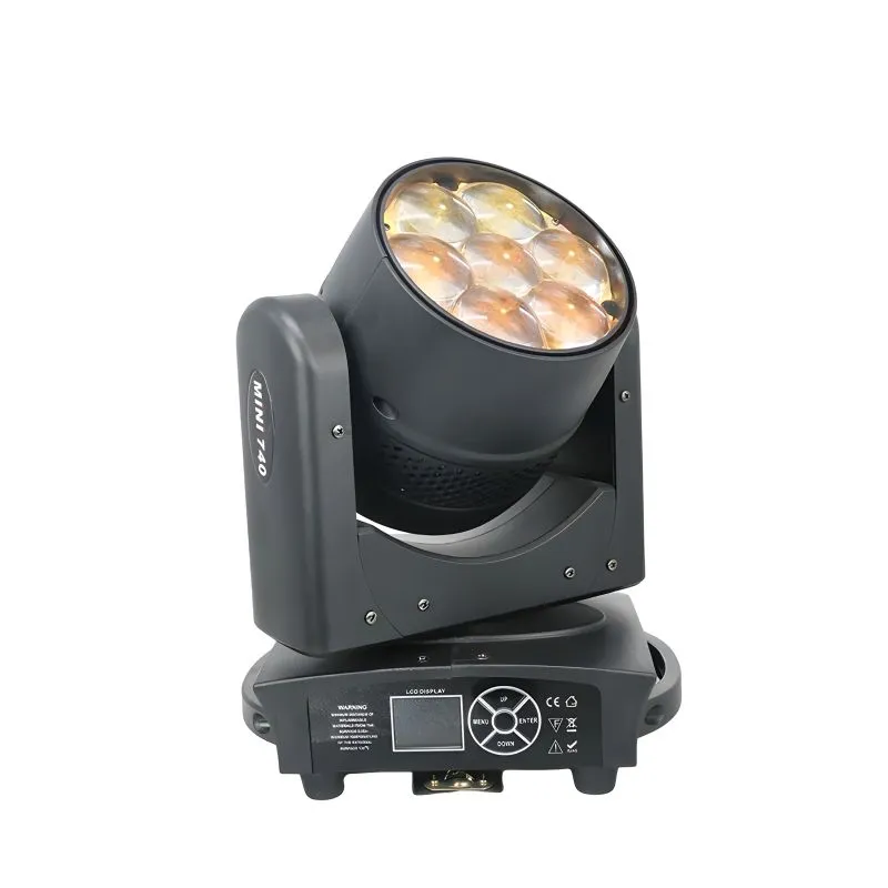 7x40W zoom Led moving head lights