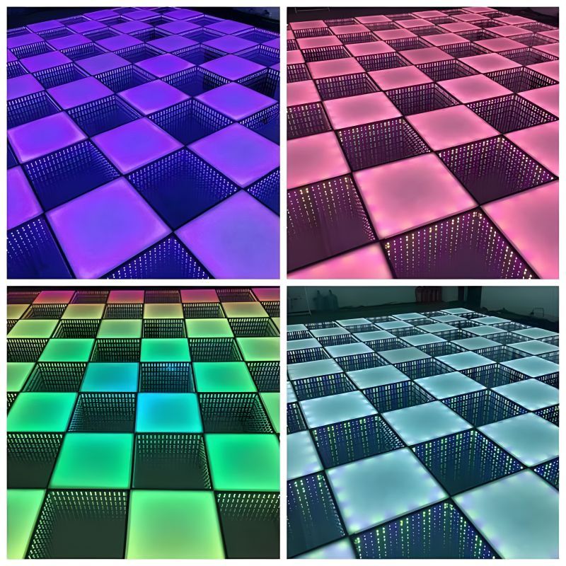 Monoblock 3D Wedding Mirror LED Dance Floor