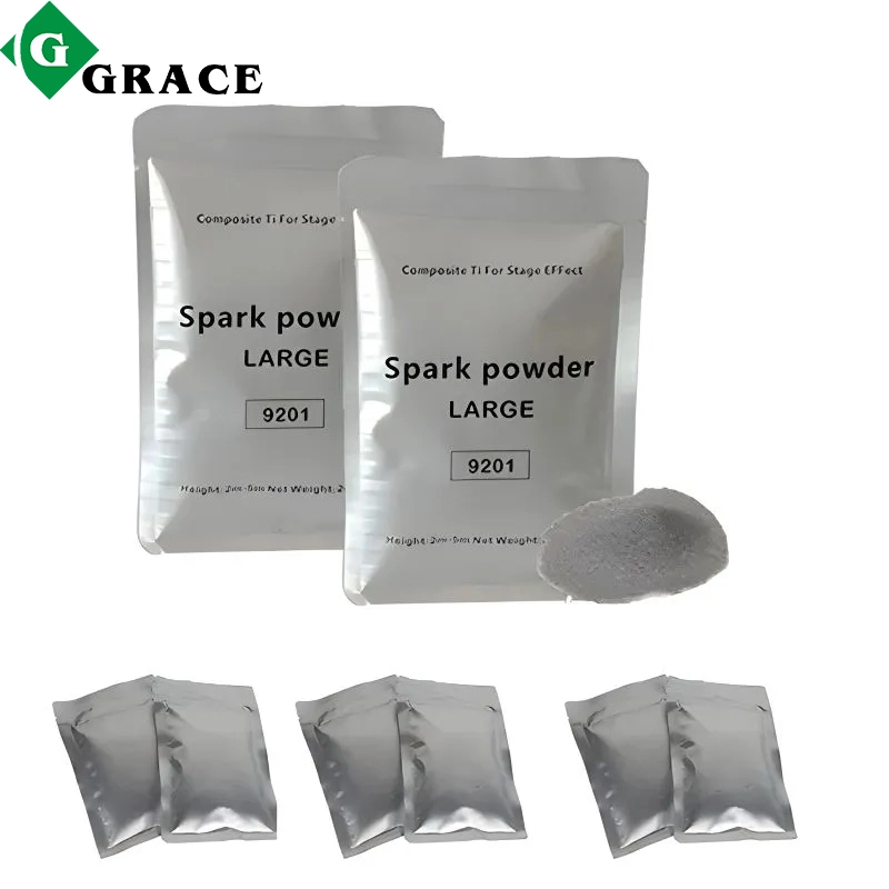 2PCs 650W cold sparklers machine with 5bags indoor or outdoor sparkular powder