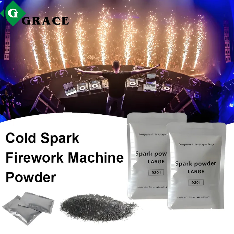 Free Shipping  10 bags titanium powder 200g cold spark powder