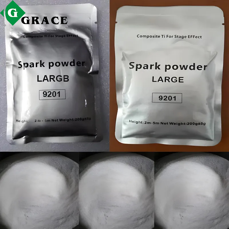 Free Shipping  10 bags titanium powder 200g cold spark powder