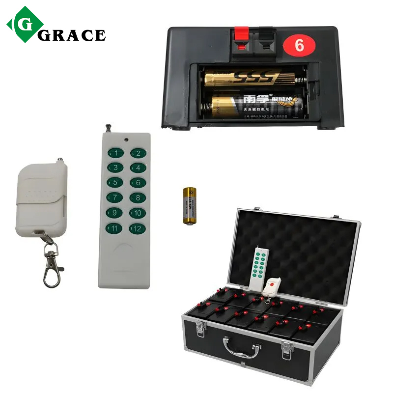 Cold Firework Igniter Fountain Machine Rechargeable Wireless Remote Pyrotechnics