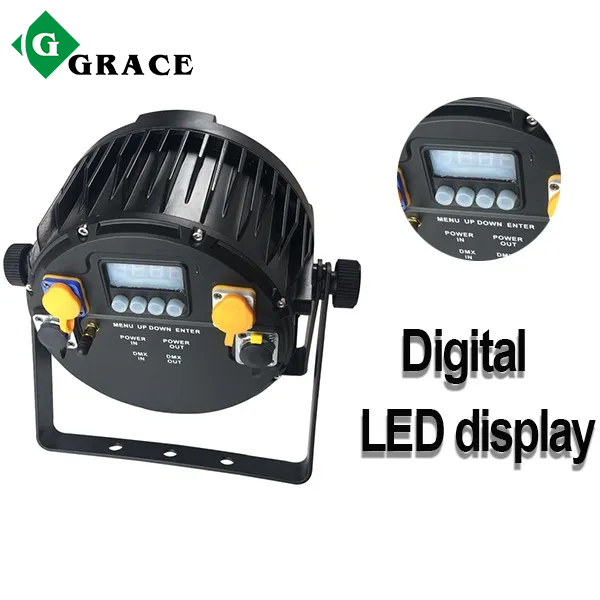 9x18w RGBWA UV 6in1 App Wireless Control Waterproof Battery Powered LED Par