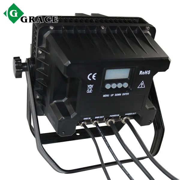 20x18w RGBWAUV DMX512 Rainproof IP65 Square Par Light