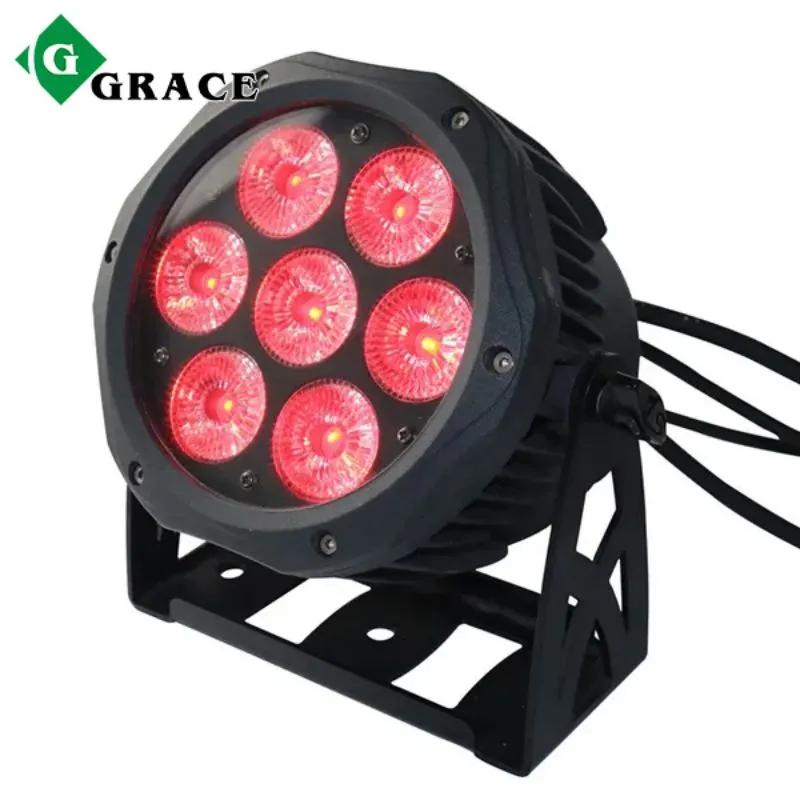 7*12w 6in1 ip65 led mini par can light