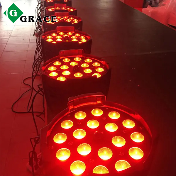 indoor led 18pcs x18w 6in1 wash zoom led par can light