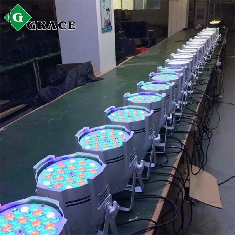 Led Stage Lighting Equipment 54x3w RGBW Par 64