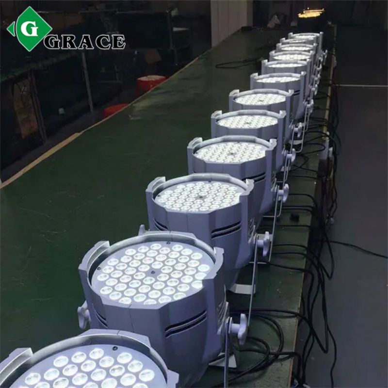 Led Stage Lighting Equipment 54x3w RGBW Par 64