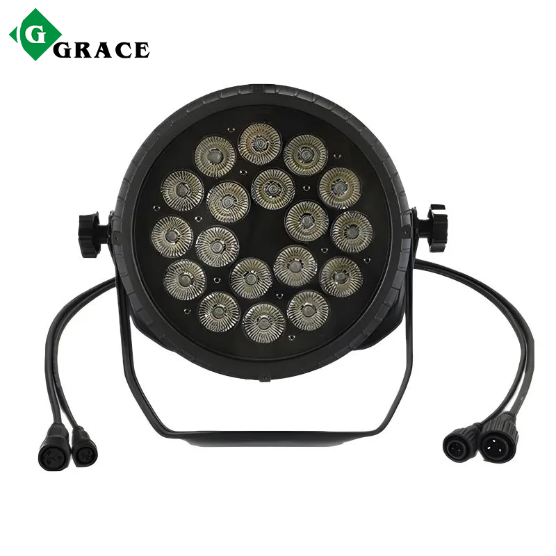 18*18 RGBWAUv LED Par Cans Waterproof Outdoor