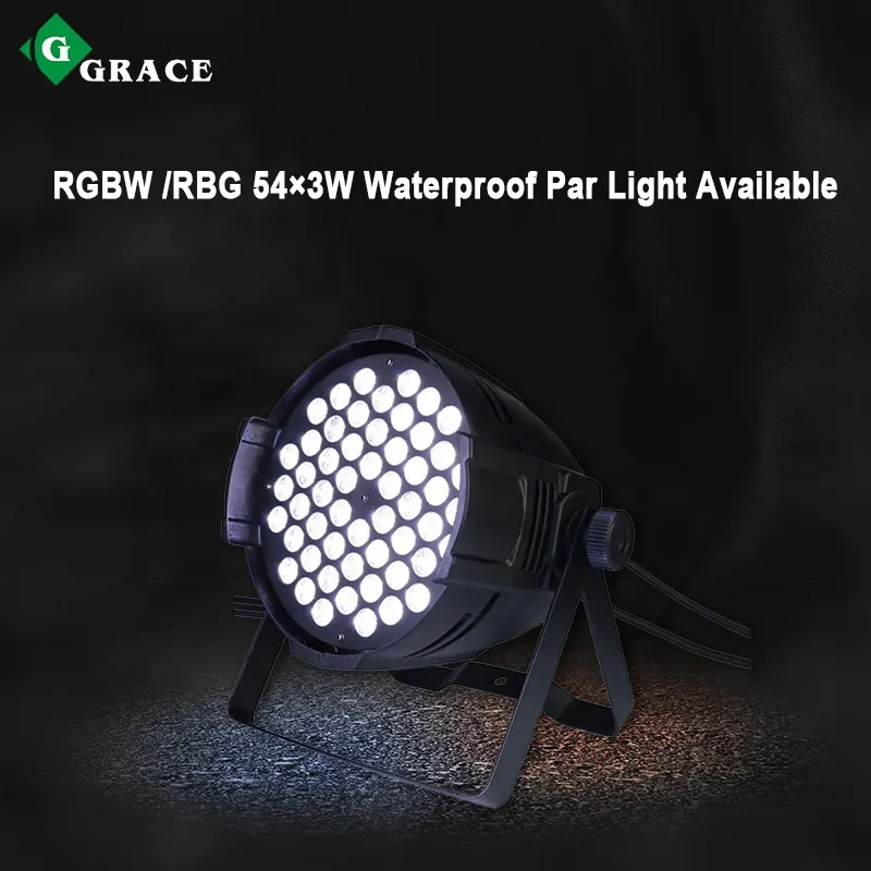 Led Stage Lighting Equipment 54x3w RGBW Par 64