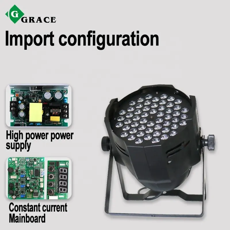 Led Stage Lighting Equipment 54x3w RGBW Par 64