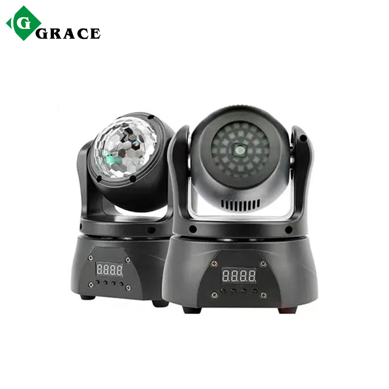 15w mini double-sided rgbw moving head light