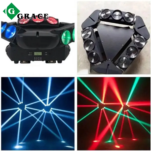 9*12W  Eyes 4 in 1 Led Spider Beam Moving Head Light