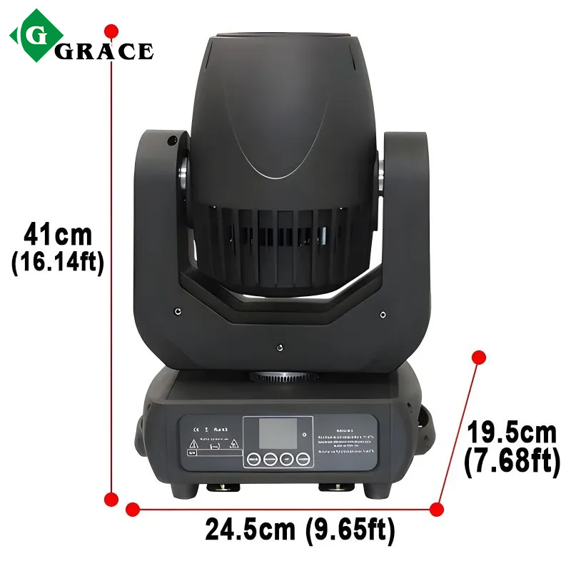 2pcs 150w dmx512 control  led moving head beam spot light