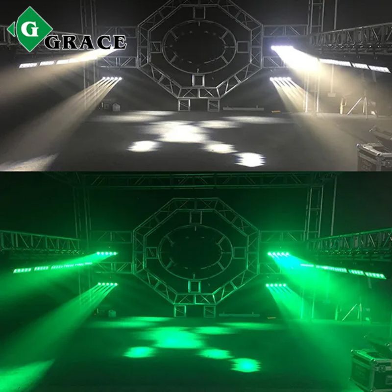 10x30w rgbw zoom wash led beam moving bar
