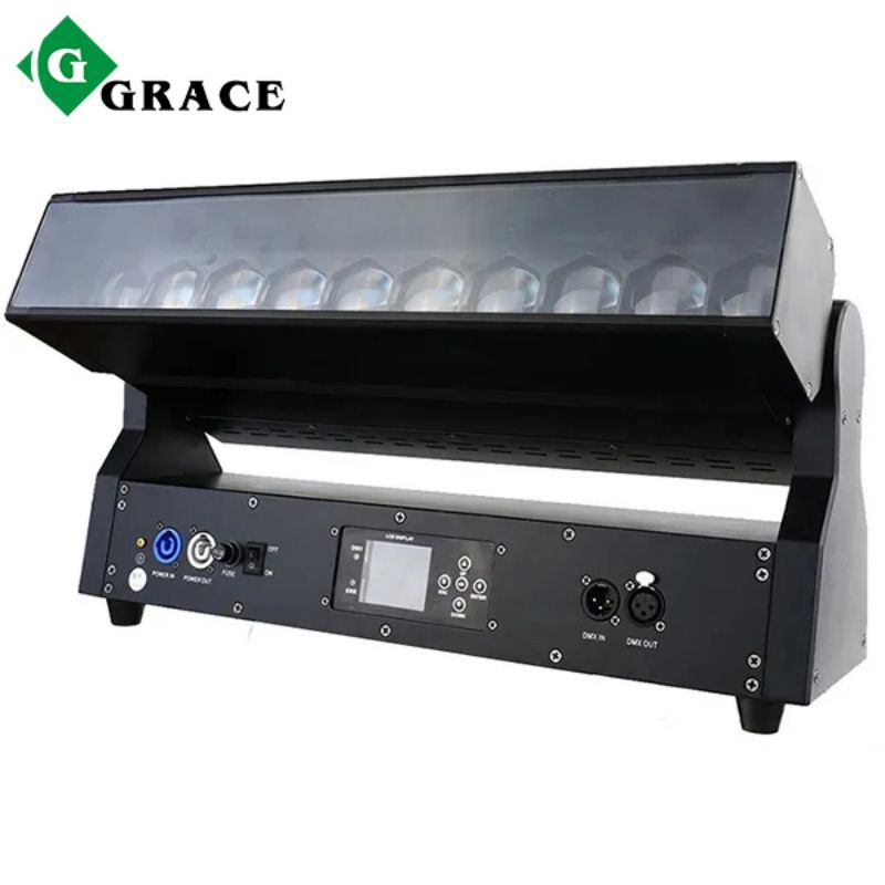 10x30w rgbw zoom wash led beam moving bar