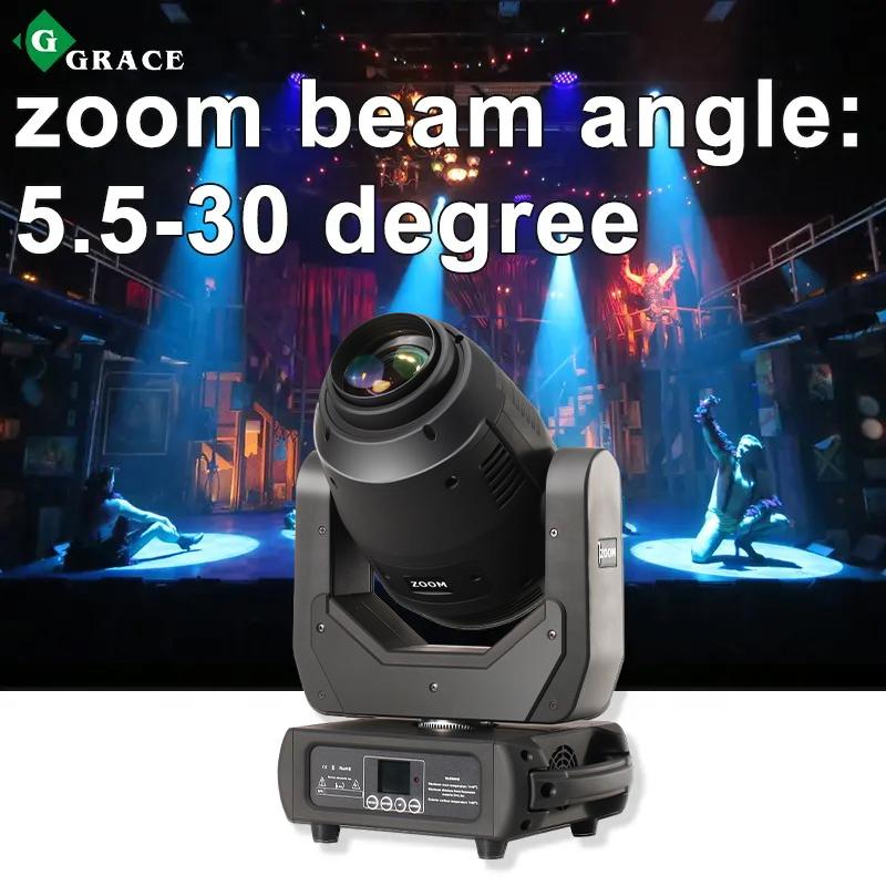 250w led zoom spot  beam moving head light