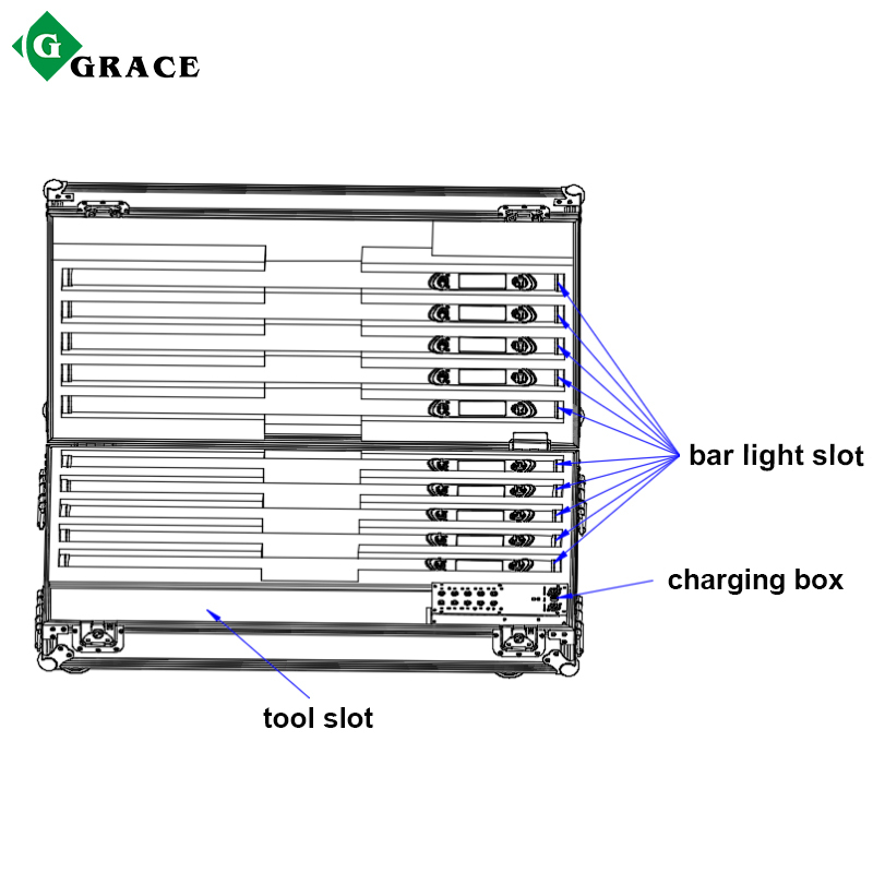 Igracelite RGBW 4in1 Battery LED Tube Light