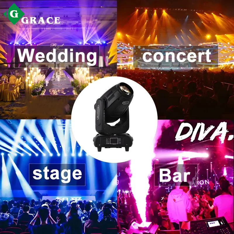 280W 10R beam spot wash 3in1 moving head light